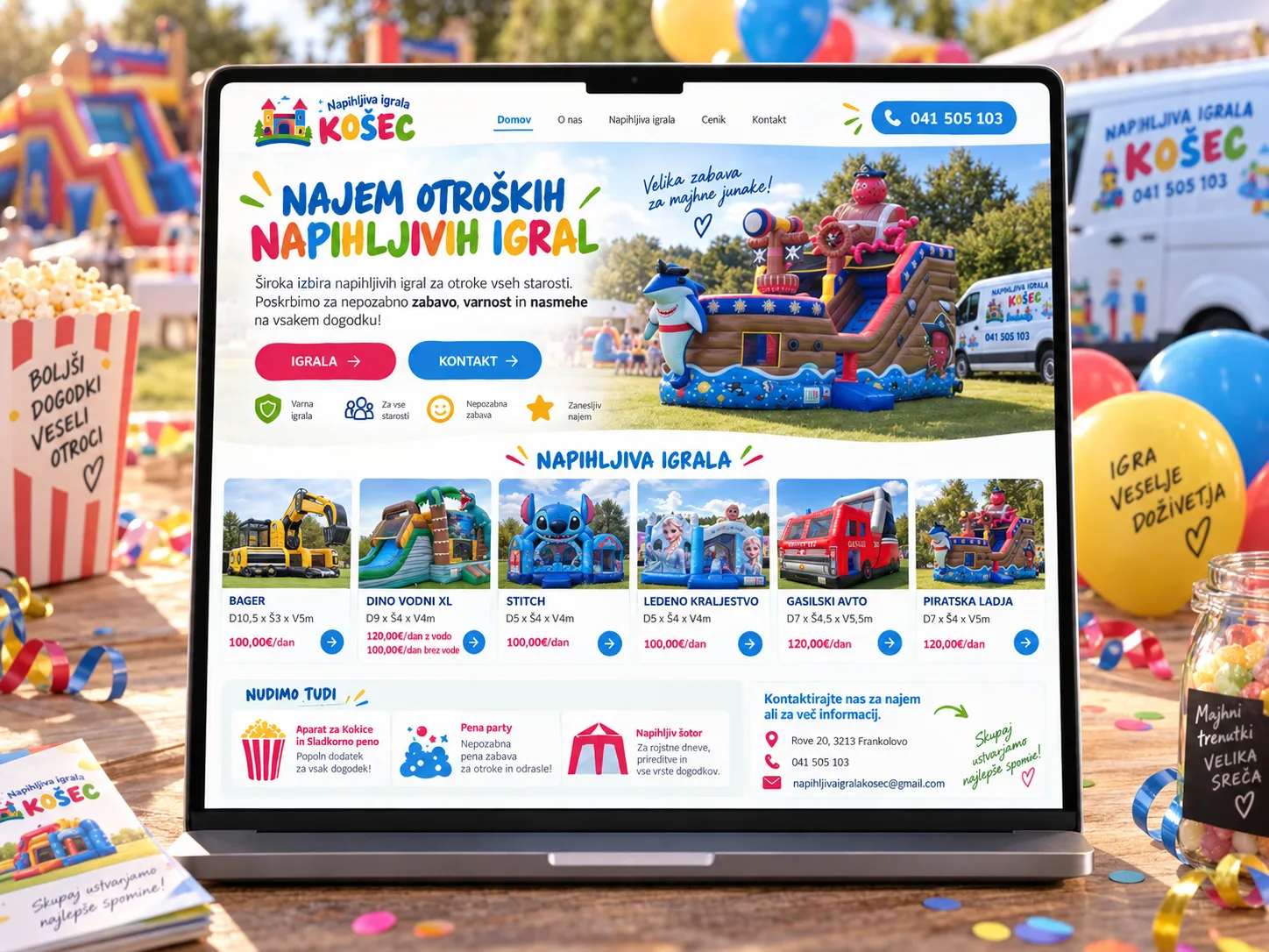 Predogled spletne strani NAPIHLJIVA IGRALA KOŠEC